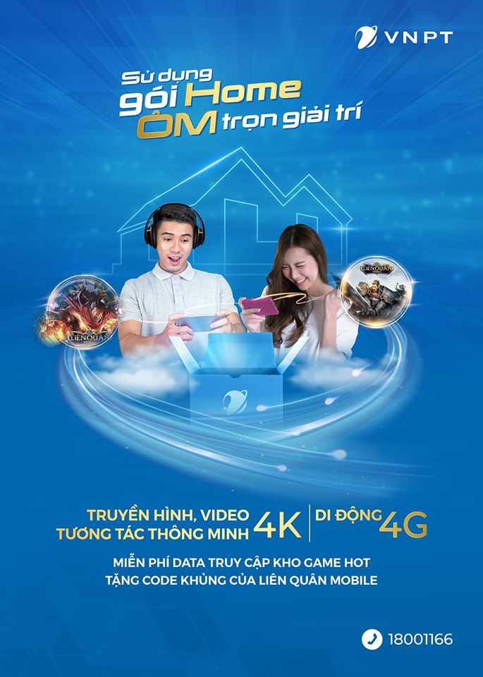 HOME GAME - THỎA MÃN ĐAM MÊ CHƠI GAME LIÊN QUÂN VỚI TỐC ĐỘ 300MBS